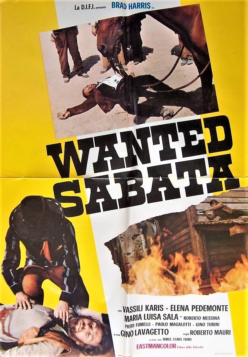 Wanted Sabata movie poster