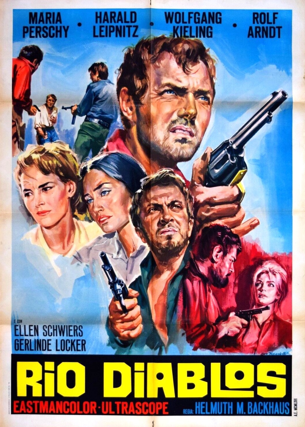 Die Banditen vom Rio Grande movie poster