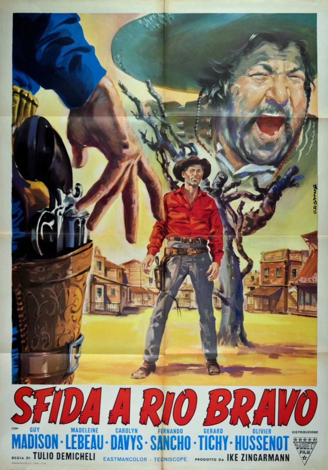Gunmen of the Rio Grande movie poster
