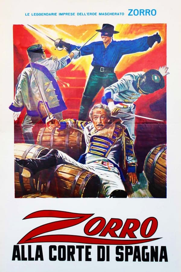 Zorro at the Spanish Court movie poster