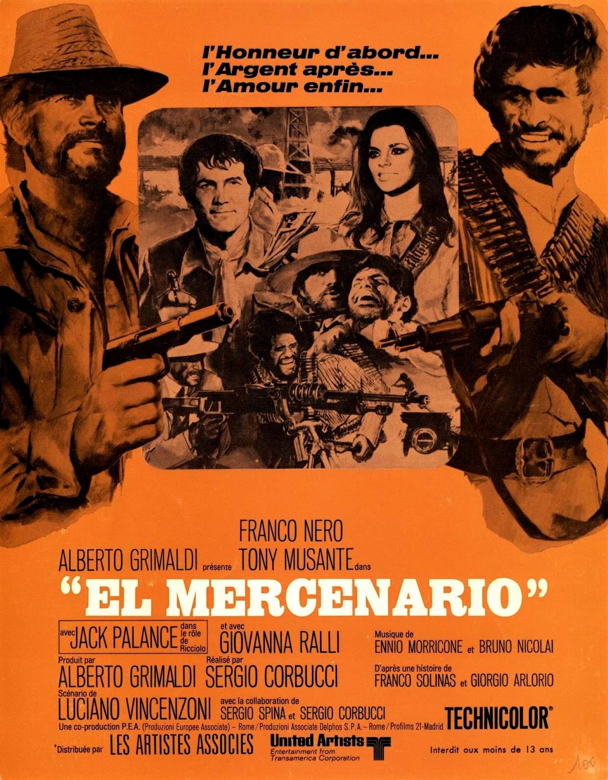 The Mercenary movie poster