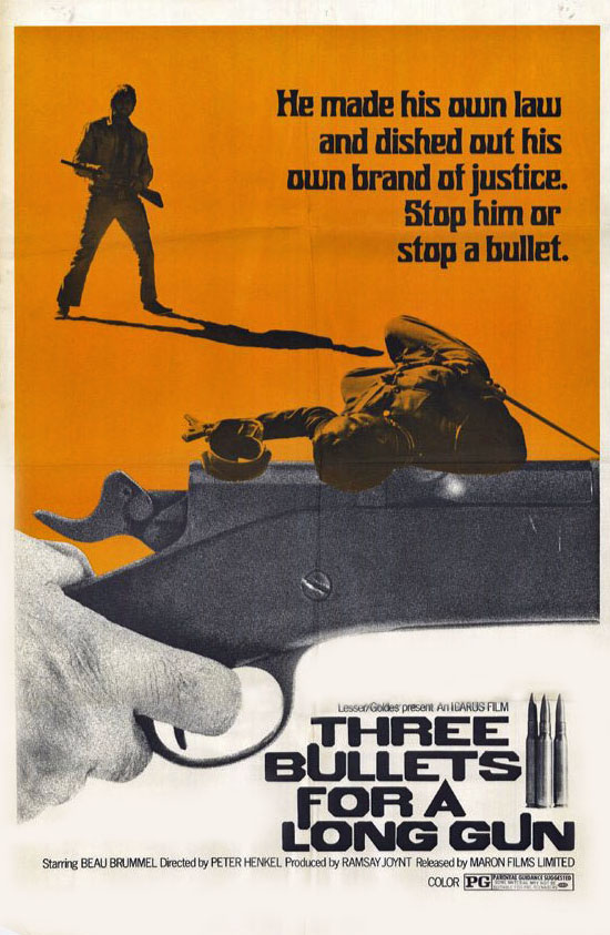 Three Bullets for a Long Gun movie poster