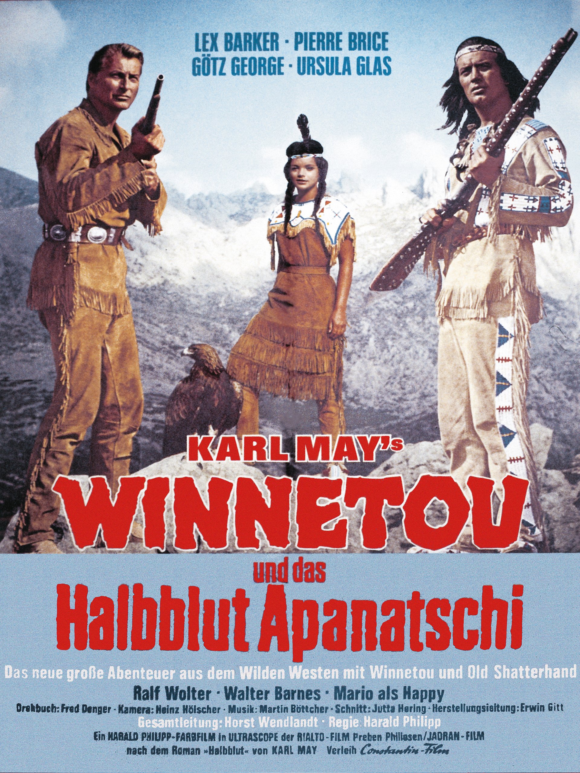 Winnetou und das Halbblut Apanatschi movie poster