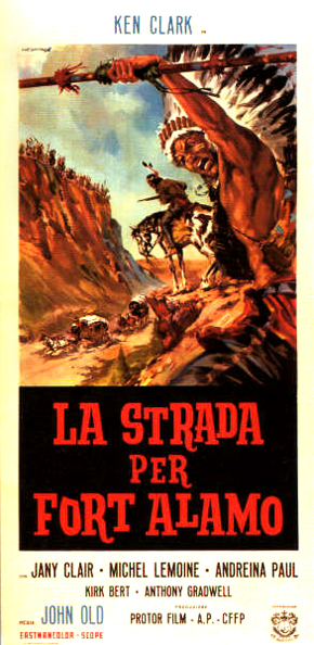 Road to Fort Alamo movie poster
