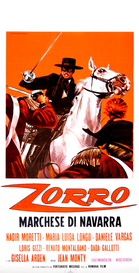 Zorro Marchese di Navarra movie poster